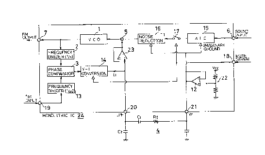 A single figure which represents the drawing illustrating the invention.